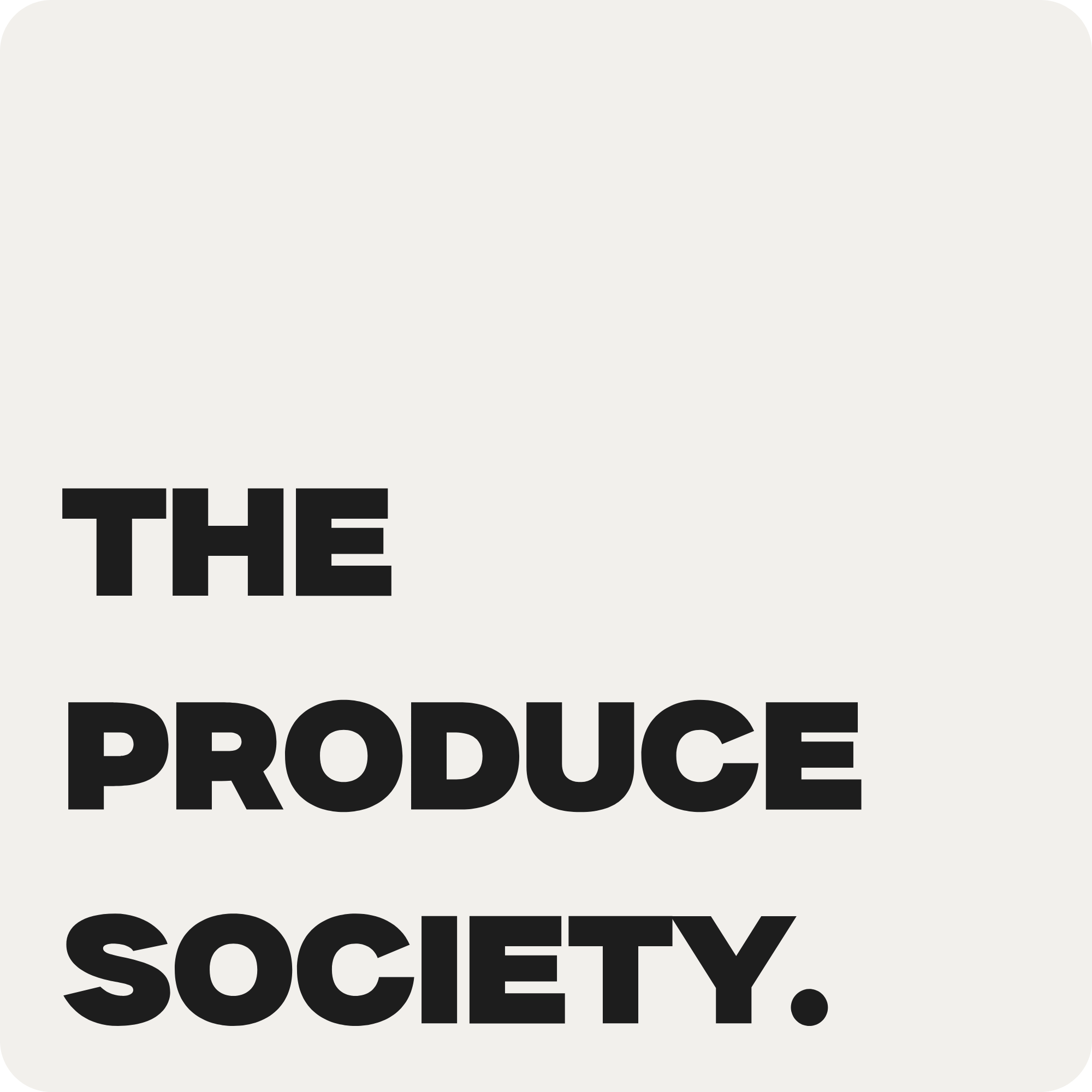 The Produce Society 